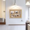 DAHAPYBOO Oak Cork Bulletin Board Office Home Wall-6
