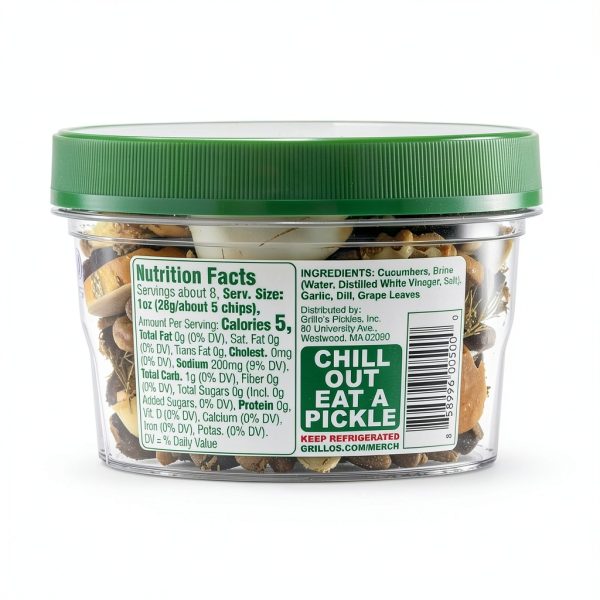 Grillos Dill Pickles Refrigerated Gluten Free Vegan-2