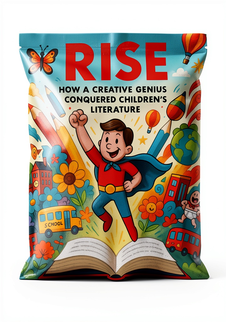 Children reading Kindle book with literary biographies
