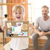 DAHAPYBOO Oak Cork Bulletin Board Office Home Wall-3
