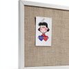 Yunihome Natural Wood Frame Cork Board Bulletin Board-2