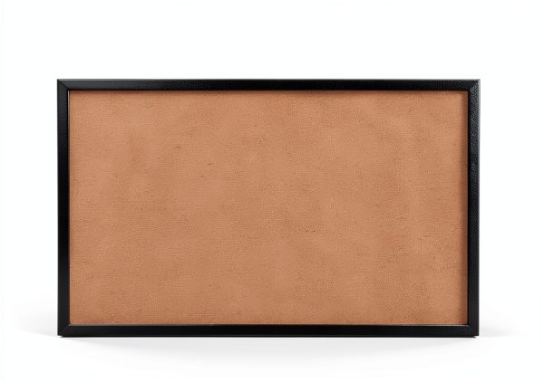 Cork Bulletin Board TooCust Black Wood Frame 16x24-5
