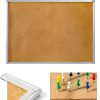 Board2by cork bulletin board silver 36x48-2