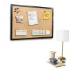 Cork Bulletin Board TooCust Black Wood Frame 16x24-6