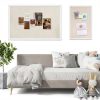 Yunihome Natural Wood Frame Cork Board Bulletin Board-3