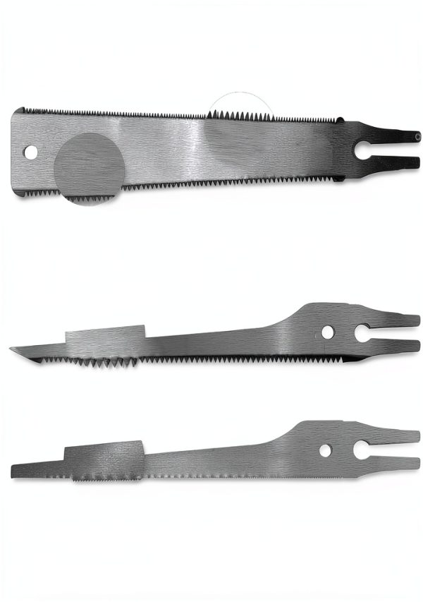 Konvixon Miter Box and Saw Set 4-Piece 12-Inch Yellow with 3 Blades-2