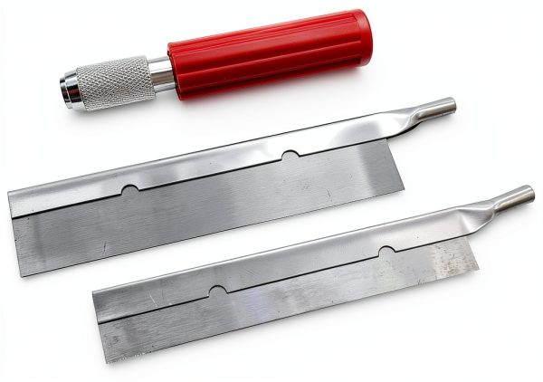 SMB Precision Pull Razor Hobby Saw Set with 2 Blades 4.5" Length-0