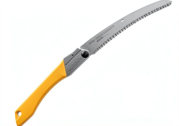 Silky - 717-24 GomBoy Curve Professional Folding Saw 240mm, Large Teeth Yellow-0