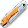 Silky - 717-24 GomBoy Curve Professional Folding Saw 240mm, Large Teeth Yellow-1