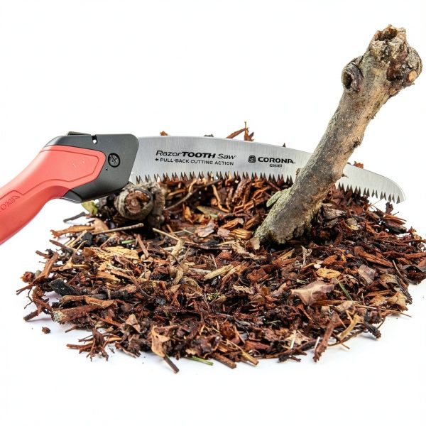 RazorTOOTH Saw 10-Inch Folding Pruning Saw Red Carbon Steel RS16150B-2