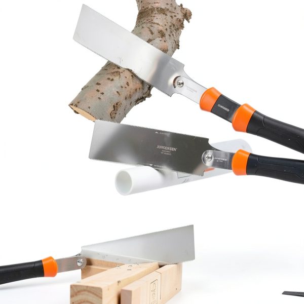 Japanese Pull Saw JORGENSEN 10" Double‑Edge Hand Saw SK5 Blade-8