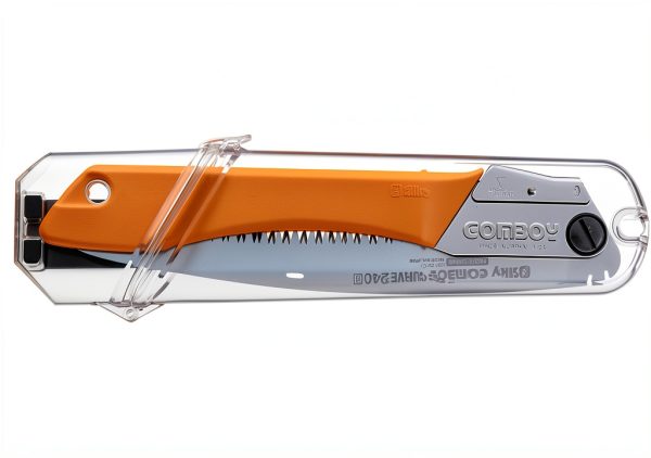Silky - 717-24 GomBoy Curve Professional Folding Saw 240mm, Large Teeth Yellow-2