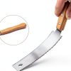Japanese Hand Saw, 6 Inch Pull Saw with Double Edges of 11/17 TPI, SK5 Flexible Blade Handle Wood Saws for Woodworking Tools-2