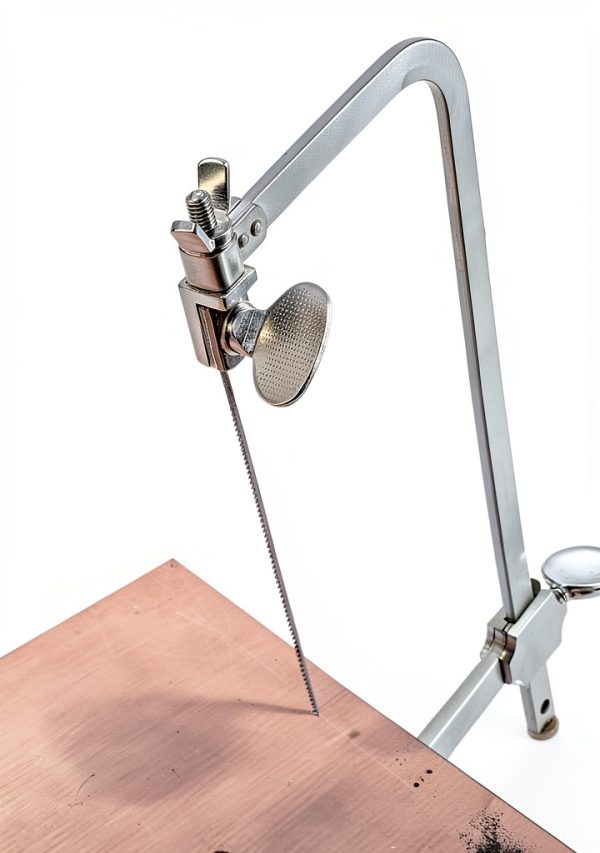 SE 3-in-1 Professional Jeweler's Saw Set - Saw Frame, 144 Blades, and V-Slot Bench Pin with Clamp - Versatile Tools for Precise Jewelry Making-8