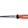 Goldblatt Drywall Saw 6-Inch Jab Handsaw with Soft Grip Handle Red-1