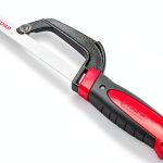 Aluminum Frame Mini Hacksaw PLOWFAR 10" HSS Blade Red-0