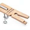 SE 3-in-1 Professional Jeweler's Saw Set - Saw Frame, 144 Blades, and V-Slot Bench Pin with Clamp - Versatile Tools for Precise Jewelry Making-2