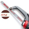 Aluminum Frame Mini Hacksaw PLOWFAR 10" HSS Blade Red-2