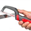 Aluminum Frame Mini Hacksaw PLOWFAR 10" HSS Blade Red-5