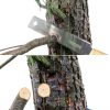 Hand Saw Woodworking Tools, 6-Inch Pull Saw, Flexible Double-Edge Blade 17/11 TPI, Japanese Flush Cut for DIY Craft, Non-Slip Wood Handle, Sharp & Lightweight for Woodworking and Garden Trim-4