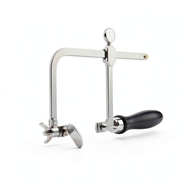 SE 3-in-1 Professional Jeweler's Saw Set - Saw Frame, 144 Blades, and V-Slot Bench Pin with Clamp - Versatile Tools for Precise Jewelry Making-4