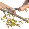 Fiskars Folding Hand Saw with Triple Ground Blade for Wood Cutting-1
