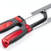 Aluminum Frame Mini Hacksaw PLOWFAR 10" HSS Blade Red-8