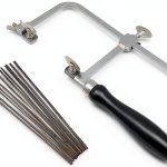 German Style Jewelers Saw Frame MegaCast with 144 Blades-0