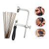 German Style Jewelers Saw Frame MegaCast with 144 Blades-2