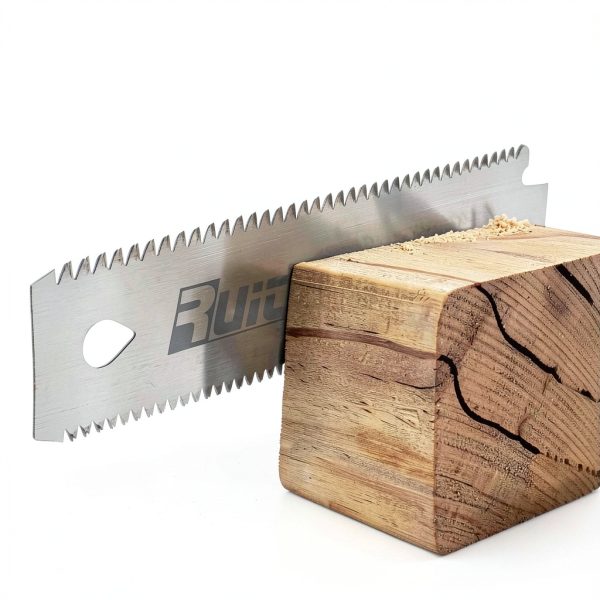 RUITOOL Japanese Hand Saw 6 Inch Double Edge Sided Pull Saw Ryoba SK5 Flexible Blade 14/17 TPI Flush Cut Beech Handle Wood Saw for Woodworking Tools-3
