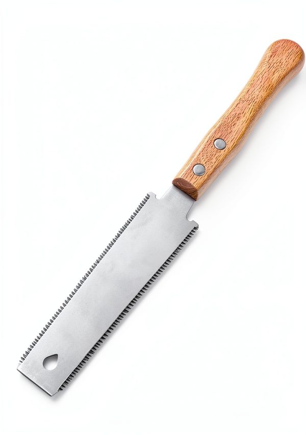 RUITOOL Japanese Hand Saw 6 Inch Double Edge Sided Pull Saw Ryoba SK5 Flexible Blade 14/17 TPI Flush Cut Beech Handle Wood Saw for Woodworking Tools-2