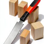 Japanese Hand Saw, 6-Inch Double-Edge Pull Saw, SK5 Flexible Blade,11/17 TPI Blade with Soft Grip Handle for Hardwood & Softwood Woodworking.-0