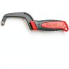 Aluminum Frame Mini Hacksaw PLOWFAR 10" HSS Blade Red-7