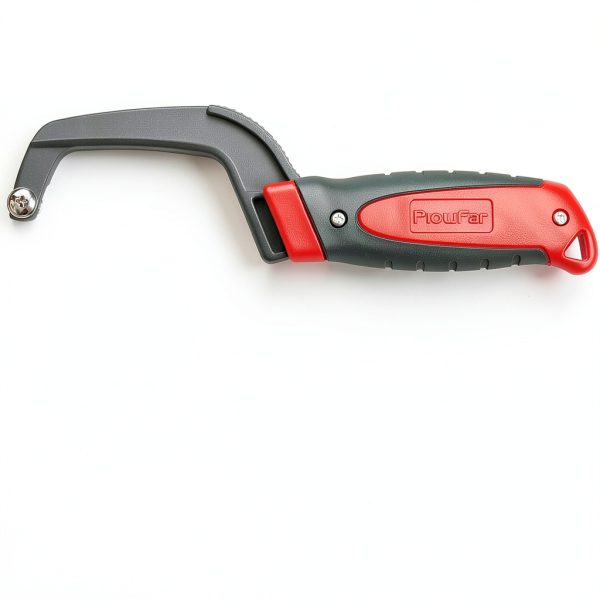 Aluminum Frame Mini Hacksaw PLOWFAR 10" HSS Blade Red-7