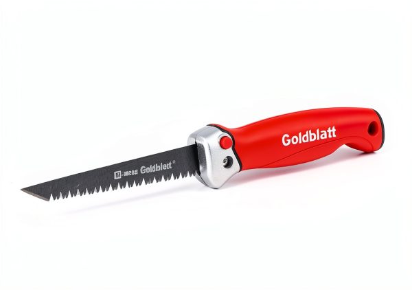 Goldblatt Folding Drywall Saw, Jab Saw, Hand Saws with Soft Grip Handle, Sheetrock Saws for Wallboard, Drywall, Plywood and PVC-1