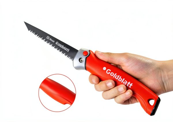 Goldblatt Folding Drywall Saw, Jab Saw, Hand Saws with Soft Grip Handle, Sheetrock Saws for Wallboard, Drywall, Plywood and PVC-7