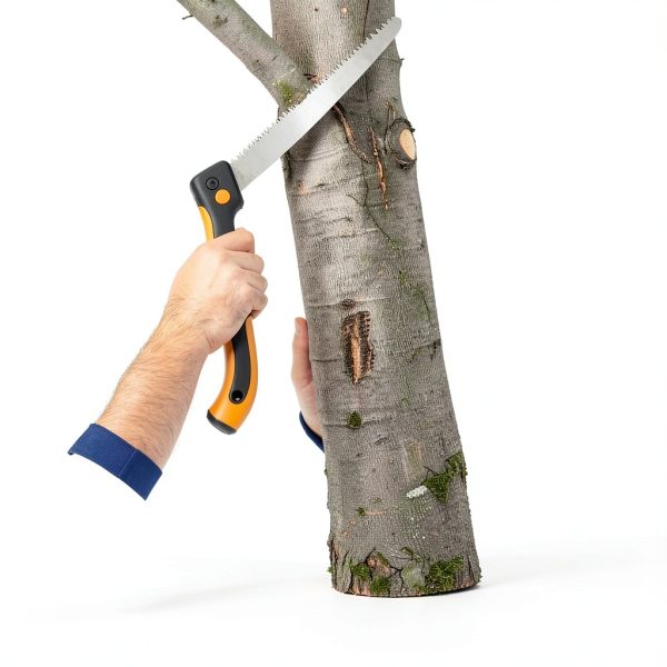 Fiskars Folding Hand Saw with Triple Ground Blade for Wood Cutting-2